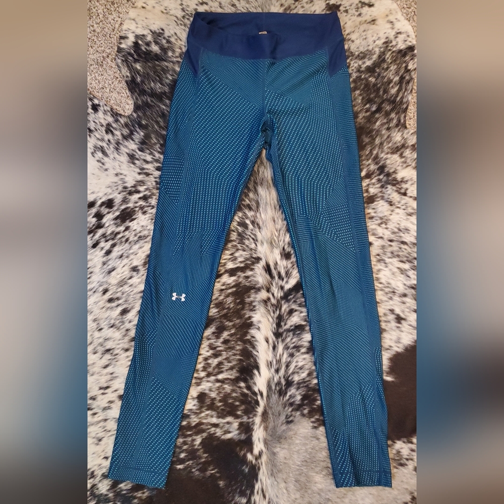 Under Armour Teal Patterned Leggings